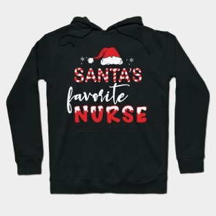 Santa's Favorite Nurse Hoodie